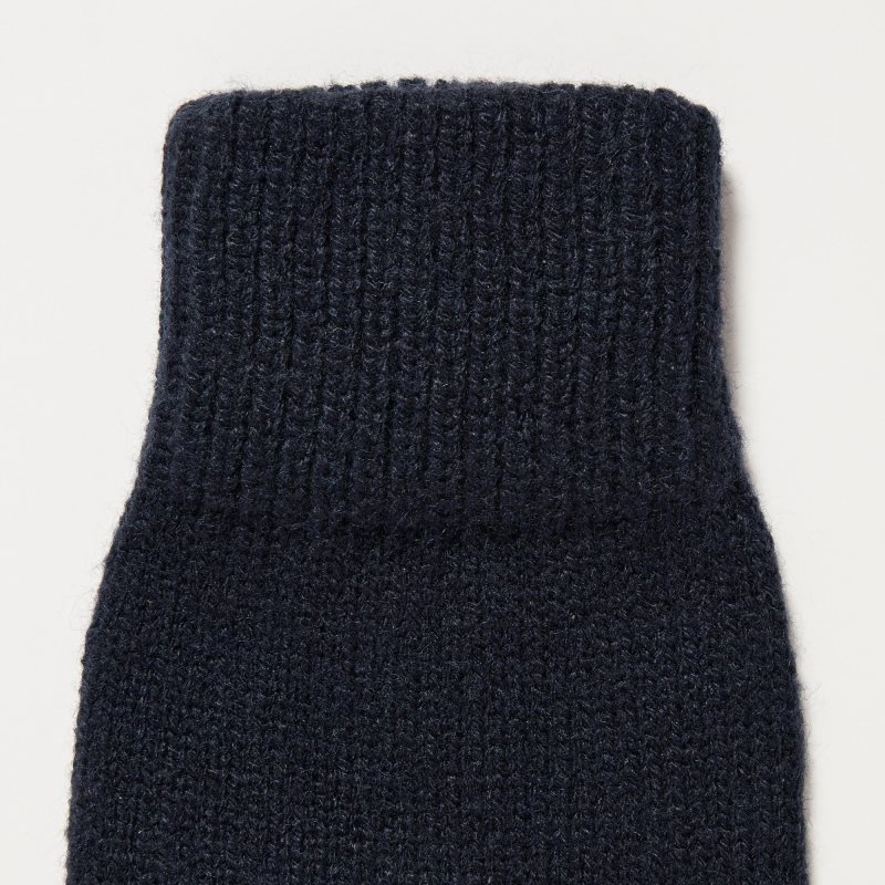 Navy Uniqlo HEATTECH Men Gloves | 40800