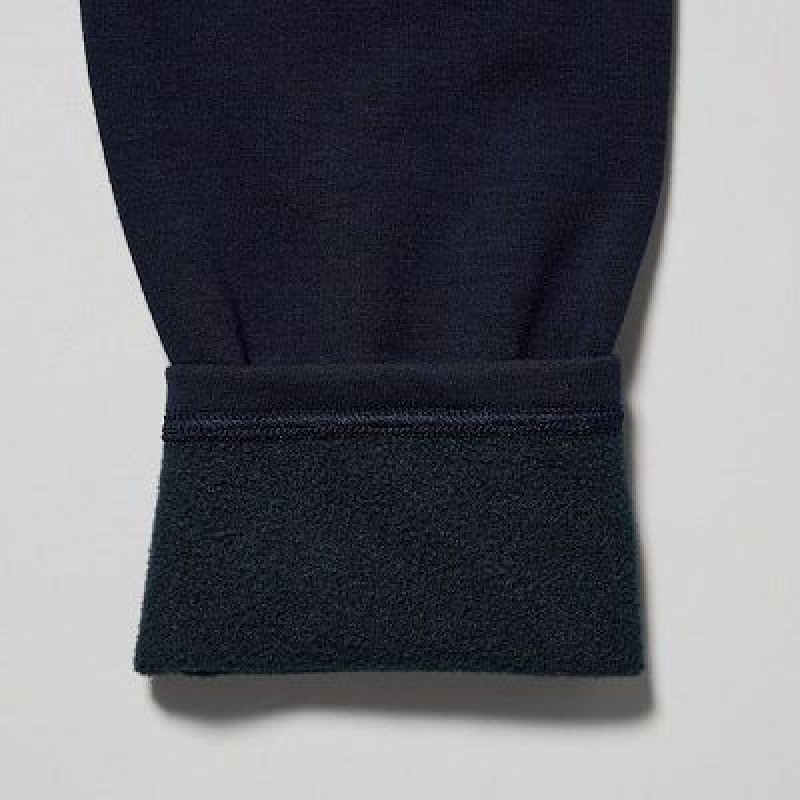 Navy Uniqlo HEATTECH Ultra Warm Women Leggings | 2529455