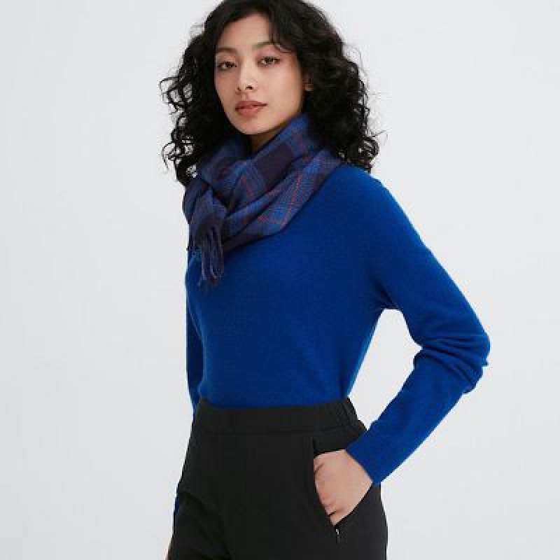 Navy Uniqlo Heattech Warm Lined Women Pants | 9281048