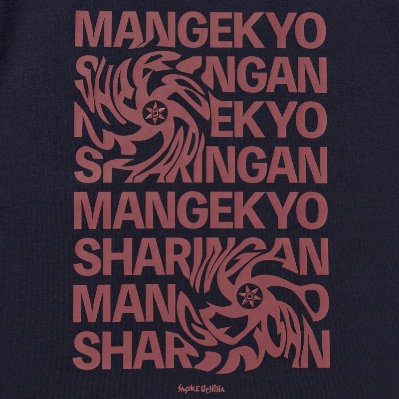 Navy Uniqlo Naruto Ut Short-sleeve Graphic Sasuke Uchiha Men T Shirts | 9791234