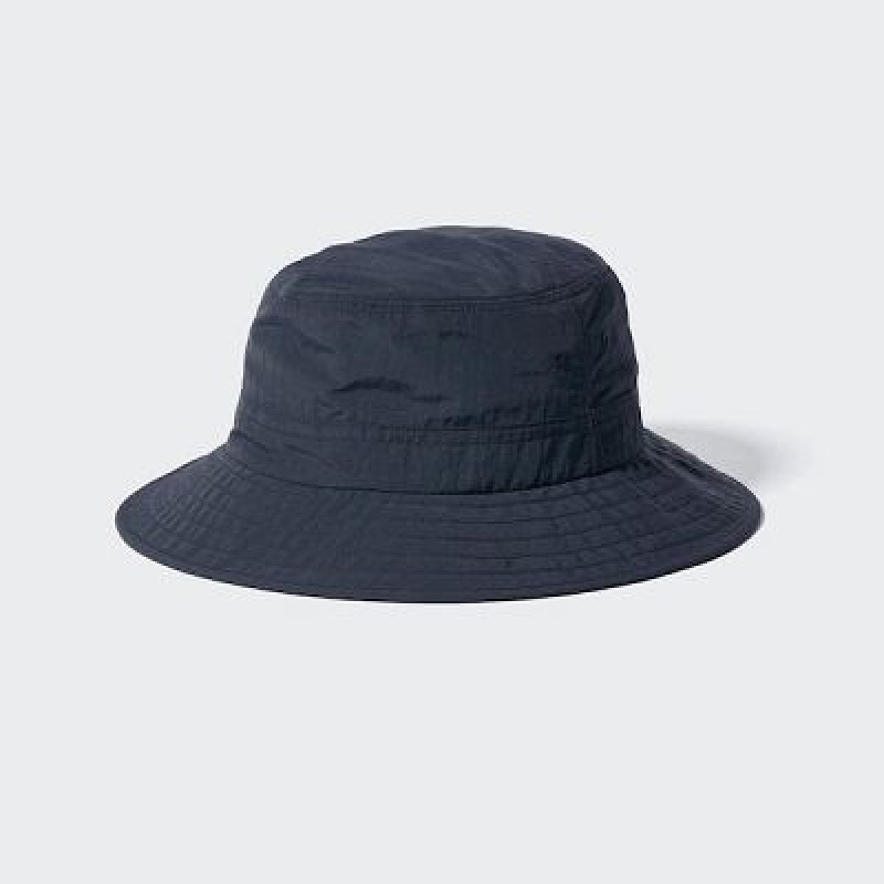 Navy Uniqlo UV Protection Women Hats | 534172