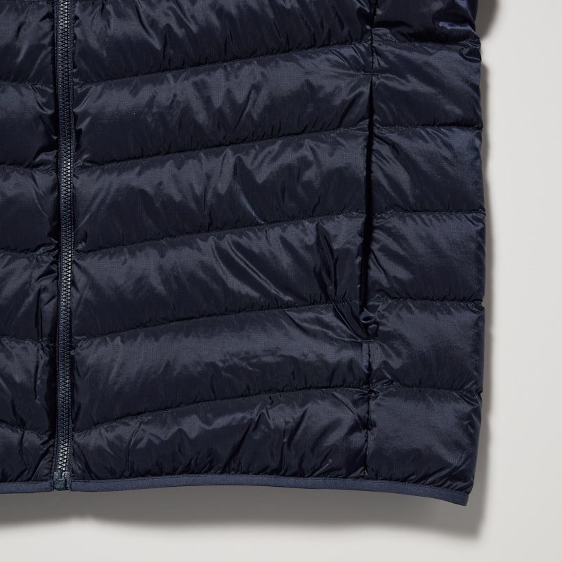 Navy Uniqlo Ultra Light Down 3d Cut Men Parka | 2550668