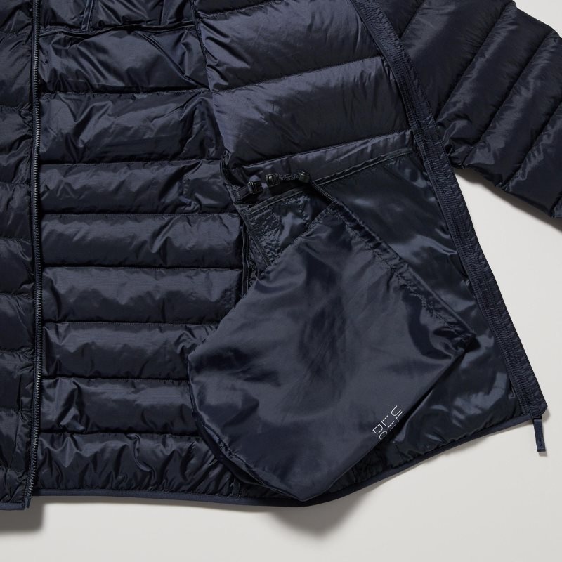 Navy Uniqlo Ultra Light Down 3d Cut Men Parka | 2550668