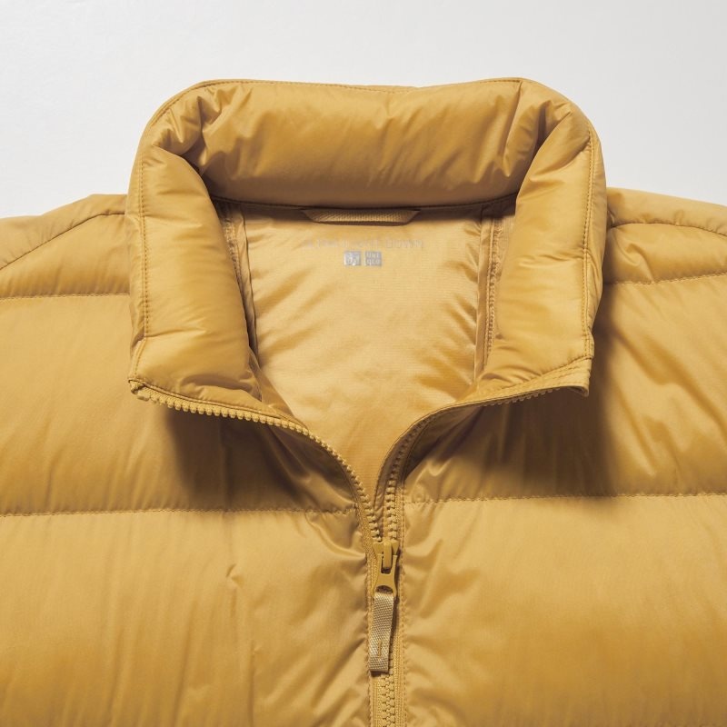 Navy Uniqlo Ultra Light Down 3d Cut Wide Quilt Men Jackets | 3161155