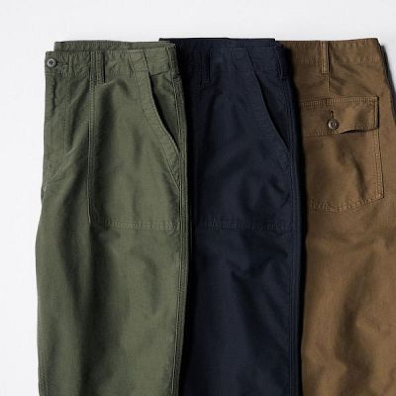 Navy Uniqlo Utility Work Women Pants | 7881735