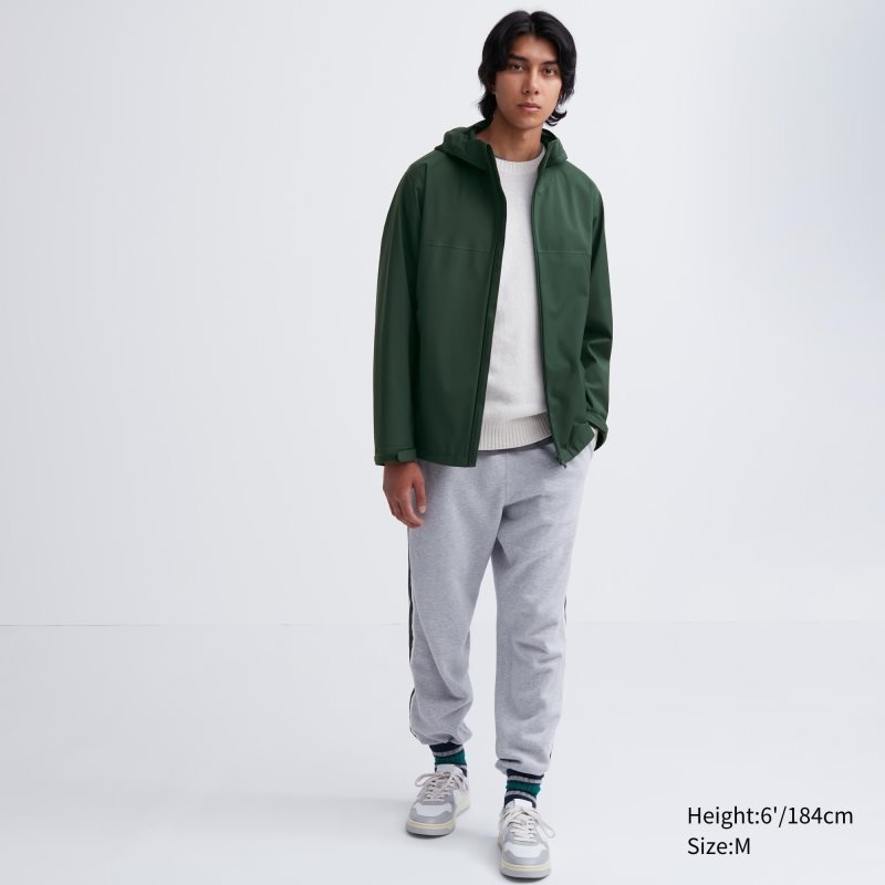 Olive Uniqlo Blocktech 3d Cut Men Parka | 2600869