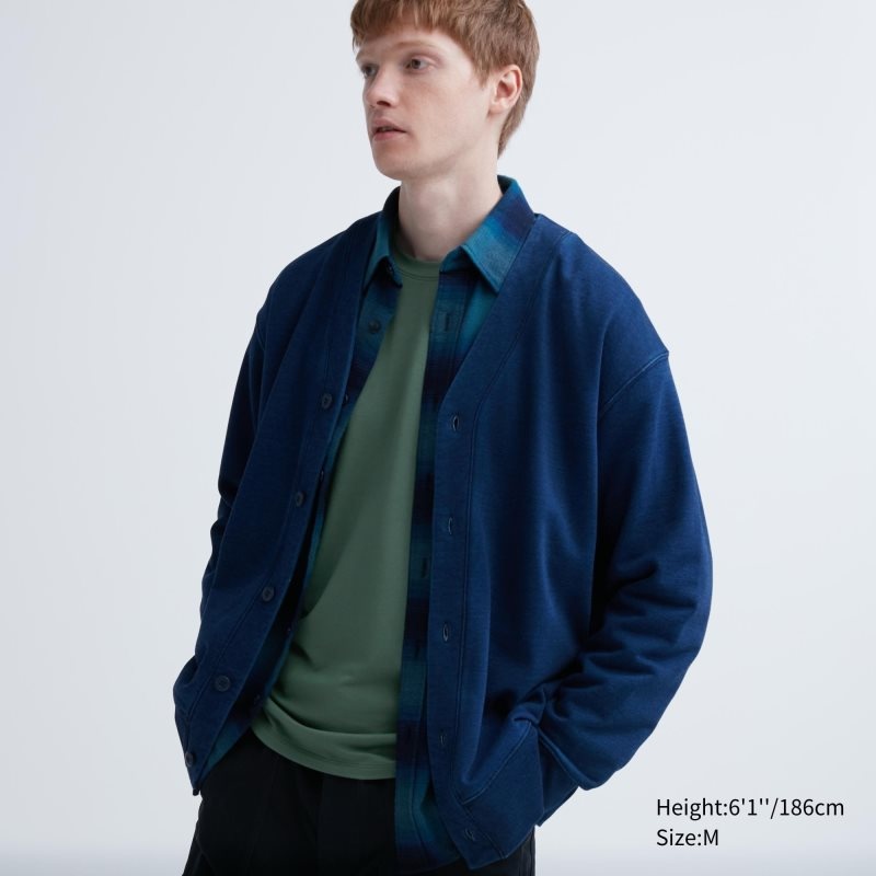 Olive Uniqlo Heattech Cotton Crew Neck Extra Warm Men T Shirts | 6850134