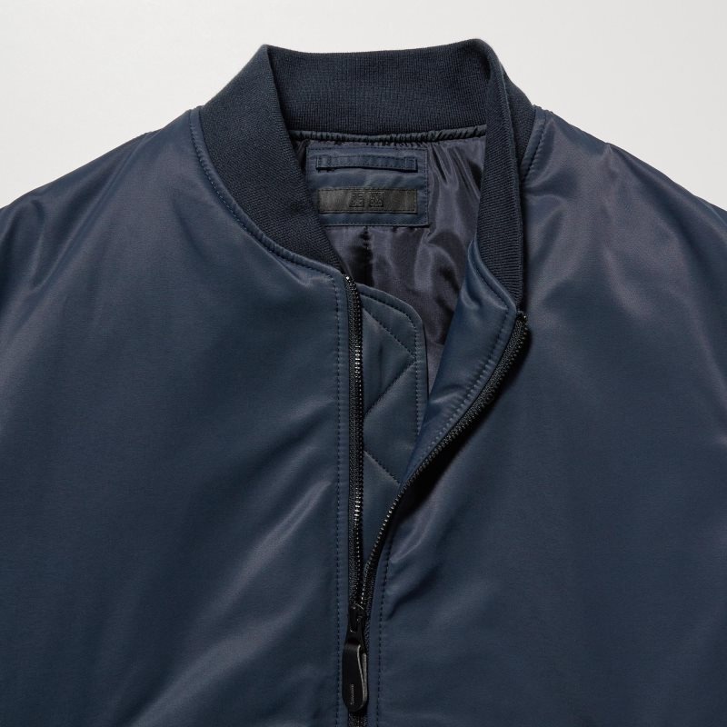 Olive Uniqlo Ma-1 Men Jackets | 5131456