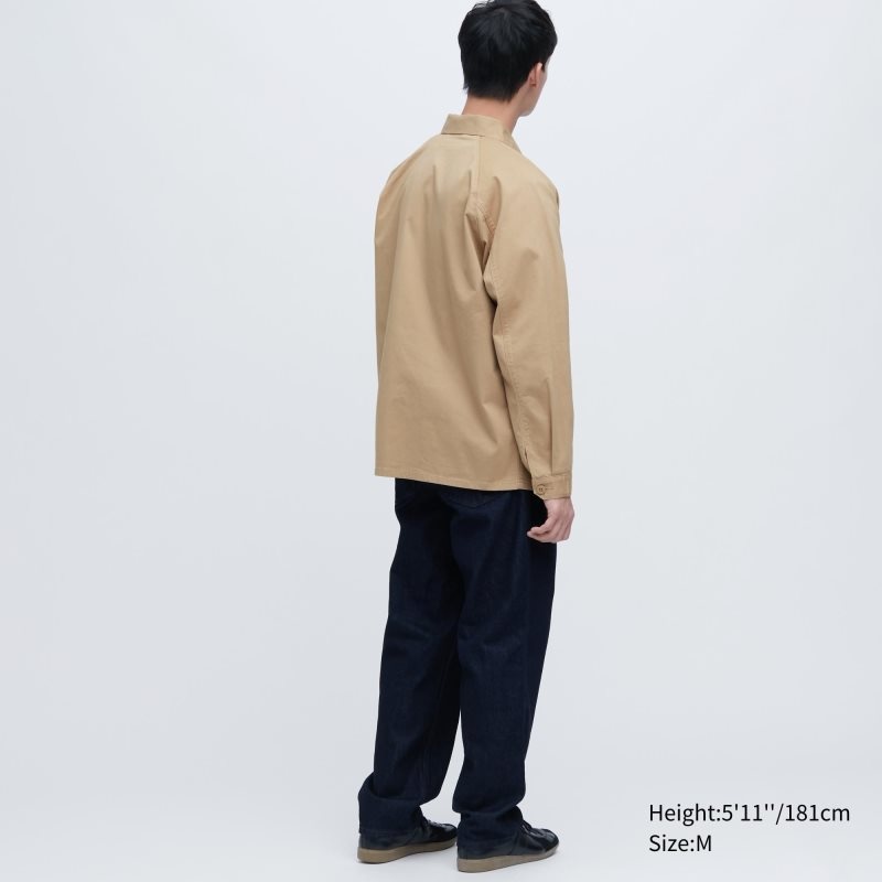 Olive Uniqlo Utility Men Jackets | 8541930