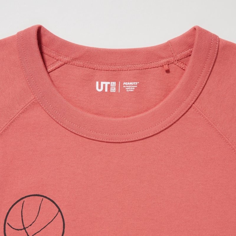 Orange Uniqlo Retro Peanuts Ut Oversized Short-sleeve Graphic Men T Shirts | 5628144