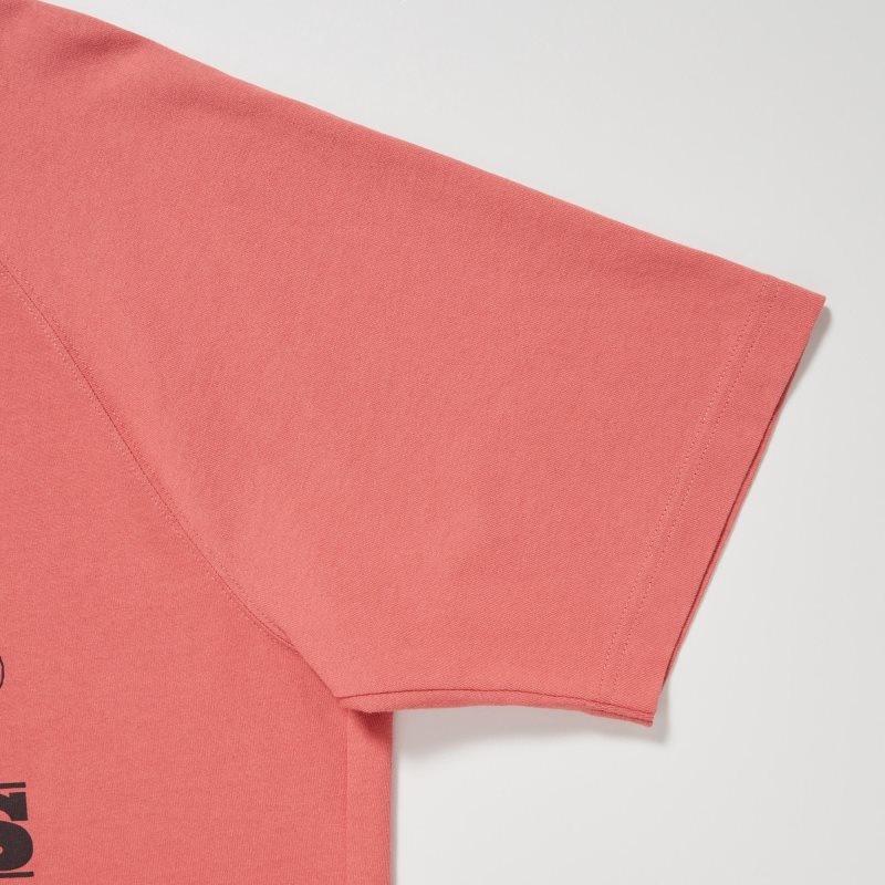Orange Uniqlo Retro Peanuts Ut Oversized Short-sleeve Graphic Men T Shirts | 5628144