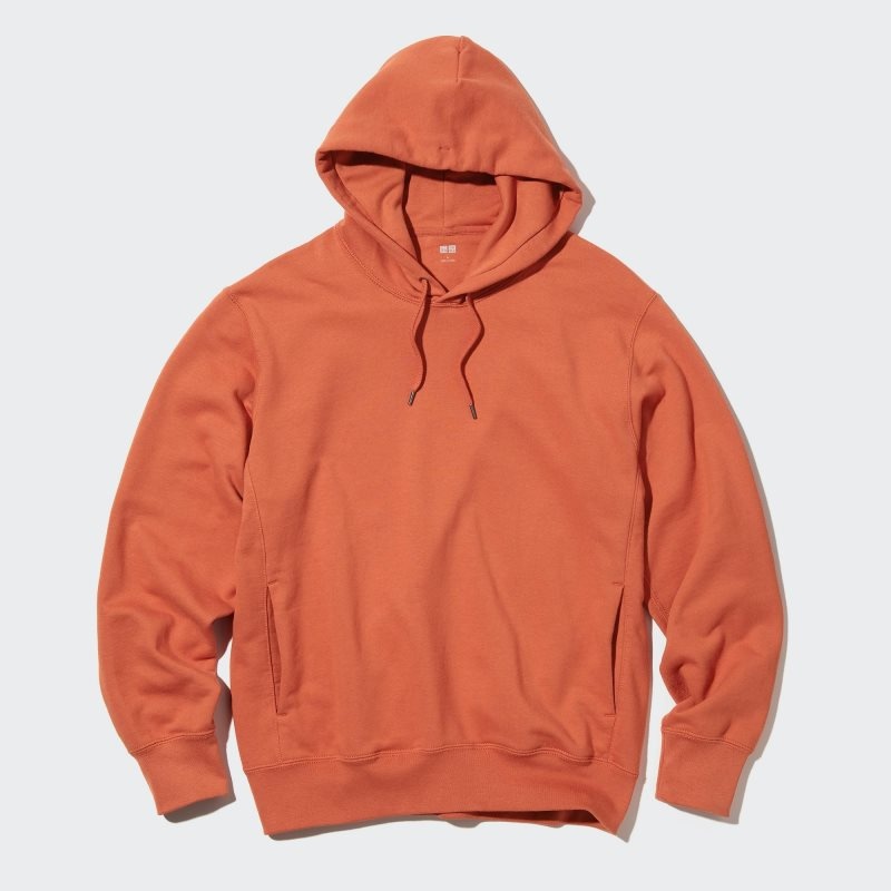 Orange Uniqlo Sweat Pullover Long-sleeve Men Hoodie | 8126000