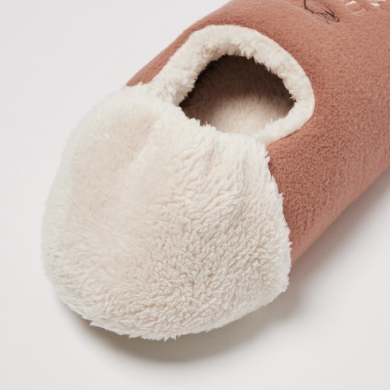Orange Uniqlo Winnie the Pooh Collection Women Slippers | 8067047