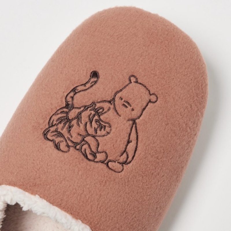 Orange Uniqlo Winnie the Pooh Collection Women Slippers | 8067047