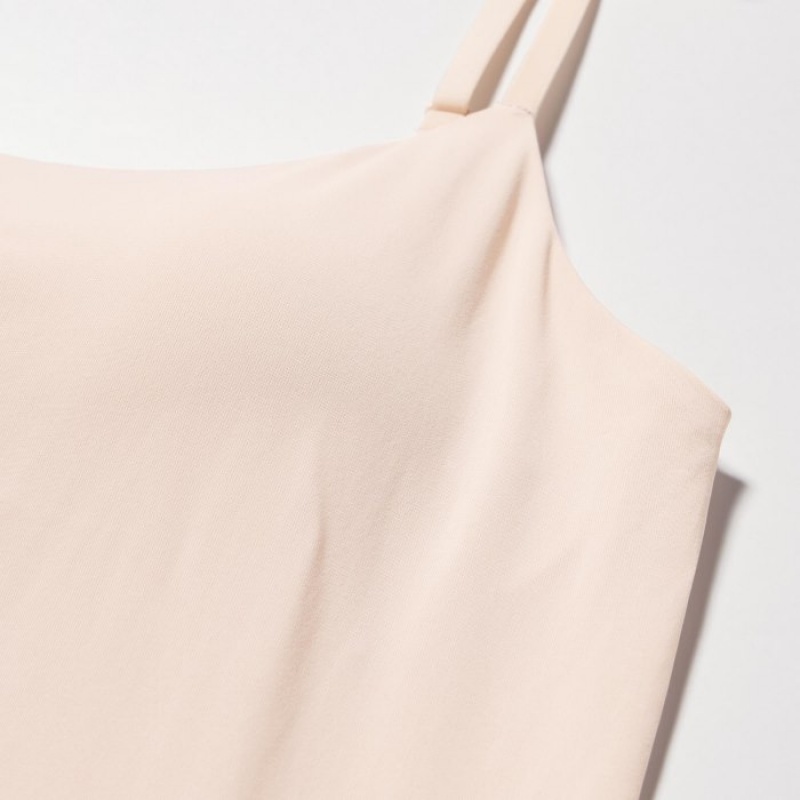 Pink Uniqlo AIRism Camisole Women Tank Top | 5387236