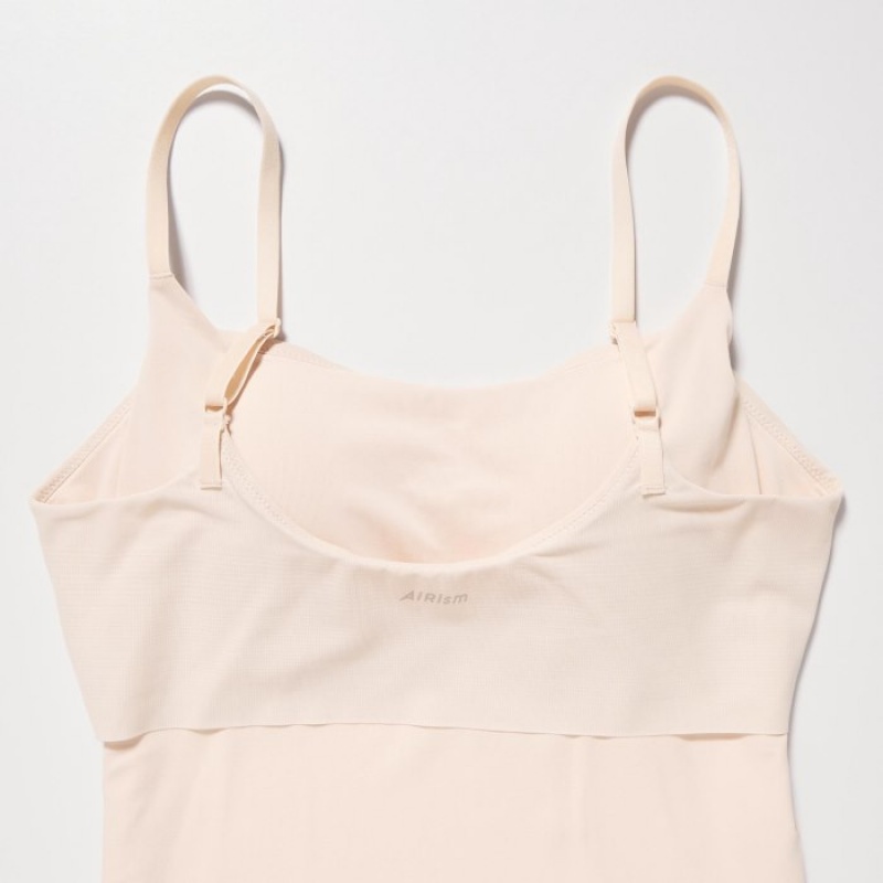 Pink Uniqlo AIRism Camisole Women Tank Top | 5387236