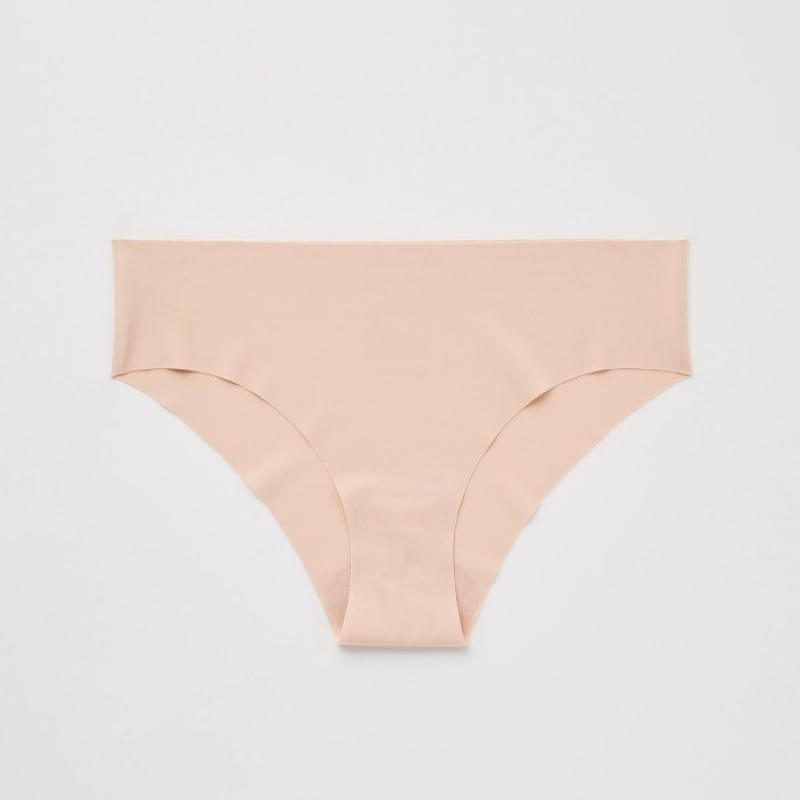 Pink Uniqlo AIRism Ultra Seamless Regular Women Briefs | 6171412