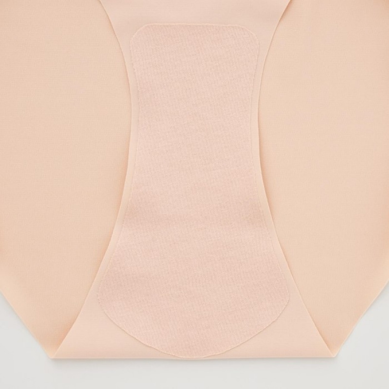 Pink Uniqlo AIRism Ultra Seamless Regular Women Briefs | 6171412