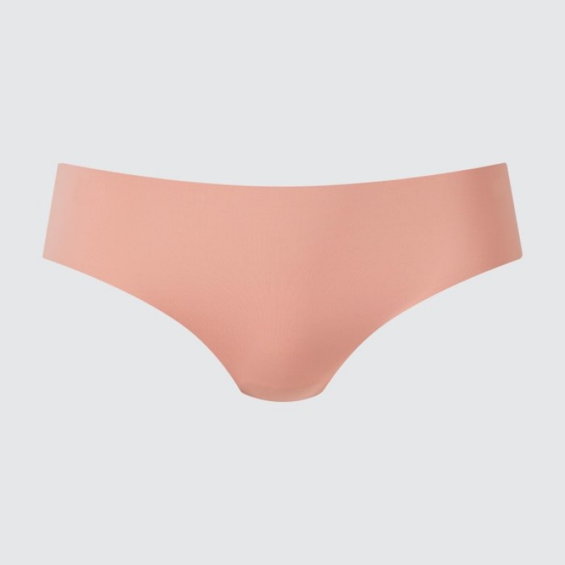 Pink Uniqlo AIRism Ultra Seamless Regular Women Briefs | 6171412