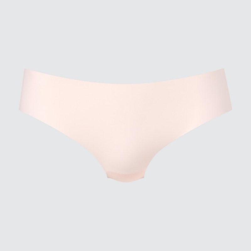 Pink Uniqlo AIRism Ultra Seamless Regular Women Briefs | 4635241