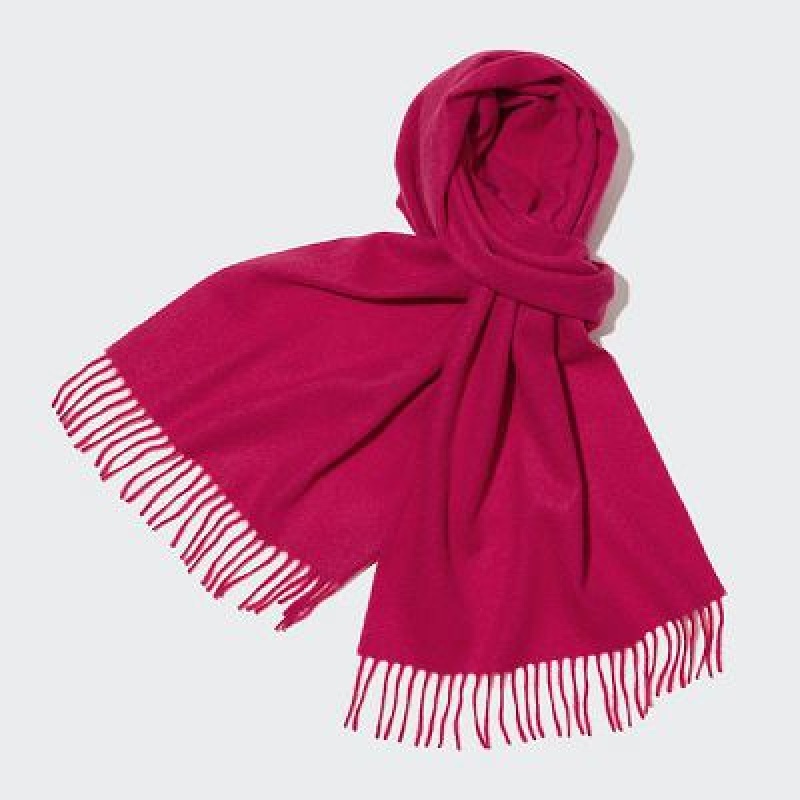 Pink Uniqlo Cashmere Women Scarves | 3230973