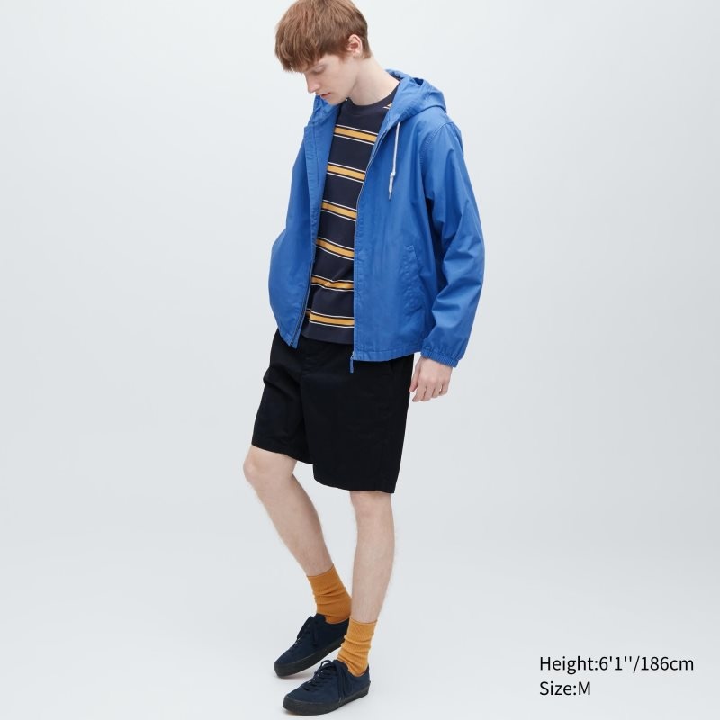 Pink Uniqlo Cotton Men Parka | 1262779