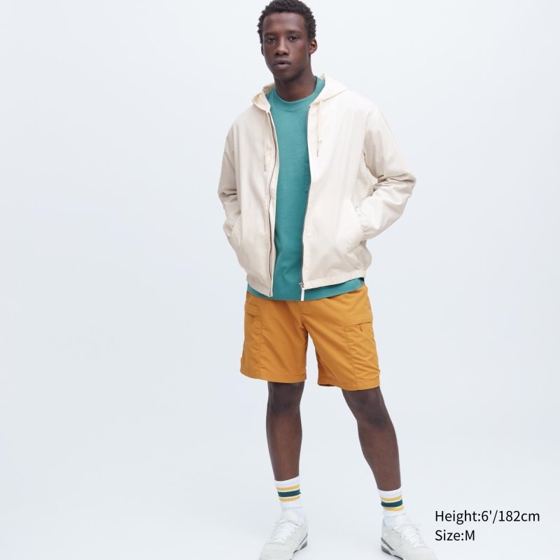 Pink Uniqlo Cotton Men Parka | 1262779