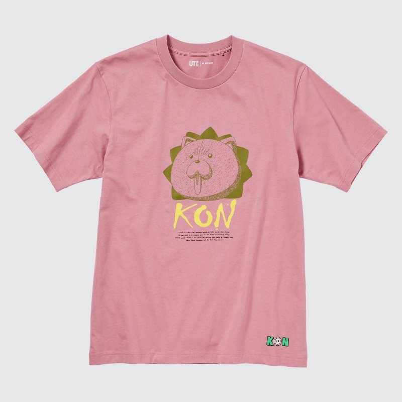 Pink Uniqlo Ut Archive Ut Bleach Short-sleeve Graphic Men T Shirts | 4829219