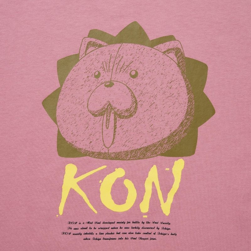 Pink Uniqlo Ut Archive Ut Bleach Short-sleeve Graphic Men T Shirts | 4829219