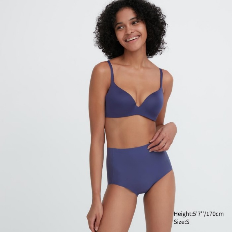 Red Uniqlo AIRism Ultra Seamless High-Rise Women Briefs | 2996571