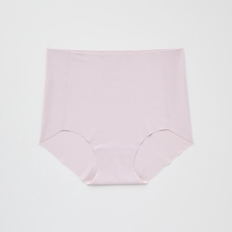Red Uniqlo AIRism Ultra Seamless High-Rise Women Briefs | 2996571