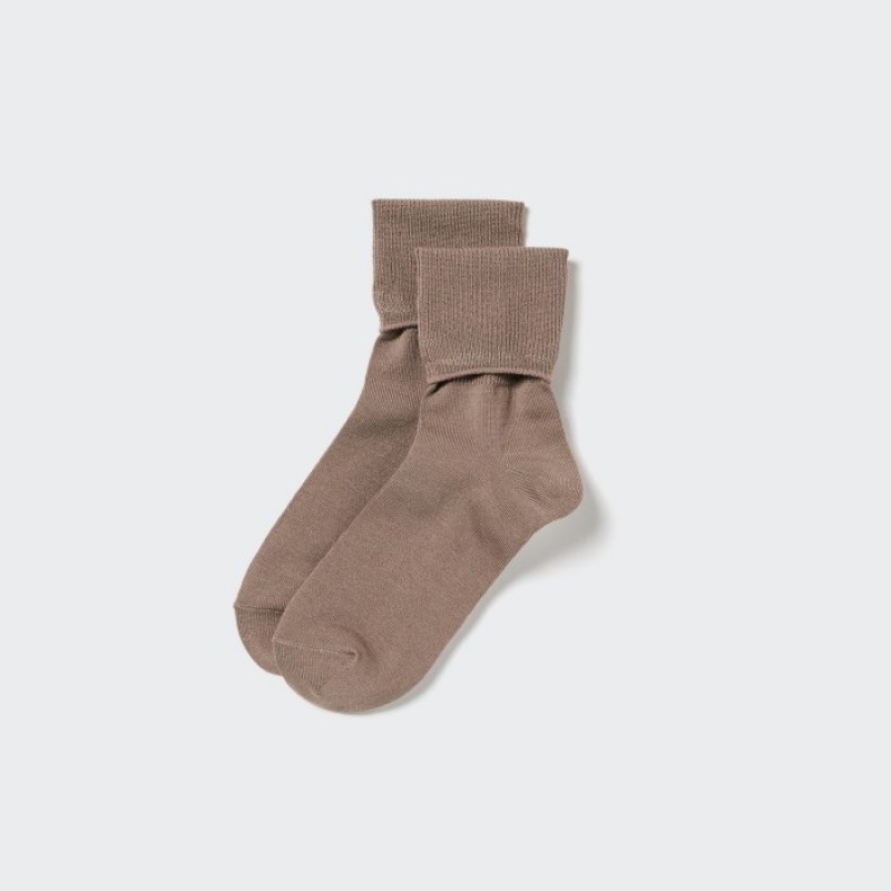 Red Uniqlo HEATTECH 2-Way Women Socks | 9207088