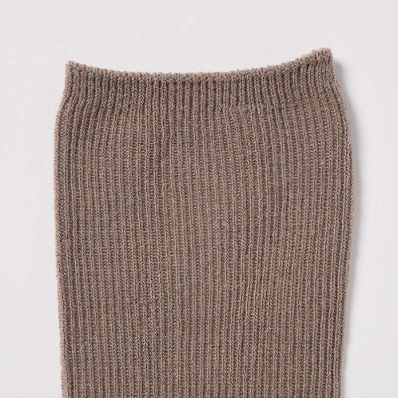 Red Uniqlo HEATTECH 2-Way Women Socks | 9207088