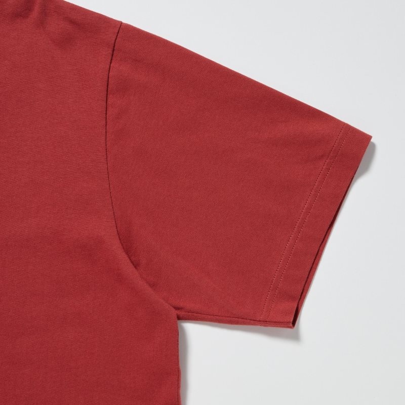 Red Uniqlo Naruto Ut Short-sleeve Graphic Jiraiya Men T Shirts | 7464275