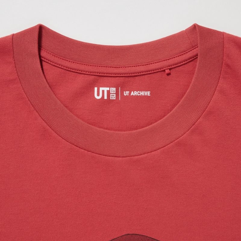 Red Uniqlo Ut Archive Ut Bleach Short-sleeve Graphic Men T Shirts | 4308588