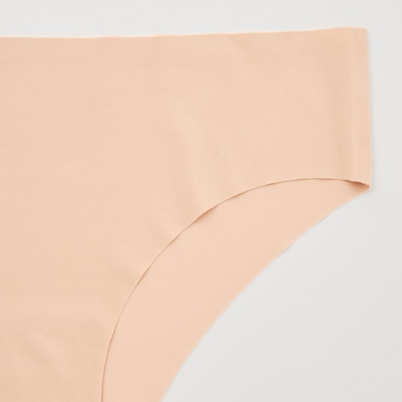 White Uniqlo AIRism Ultra Seamless Regular Women Briefs | 7028120