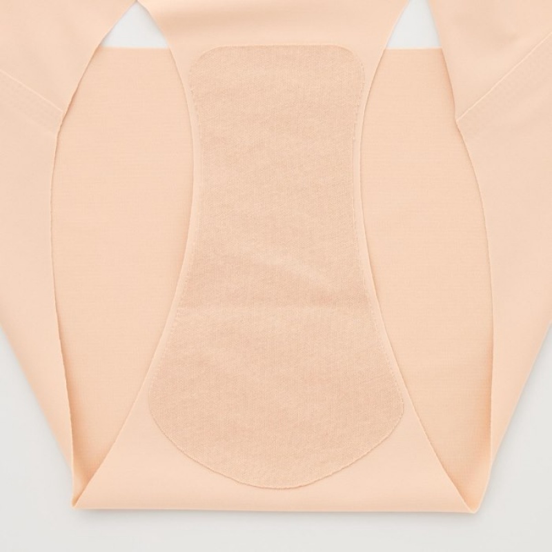 White Uniqlo AIRism Ultra Seamless Regular Women Briefs | 7028120
