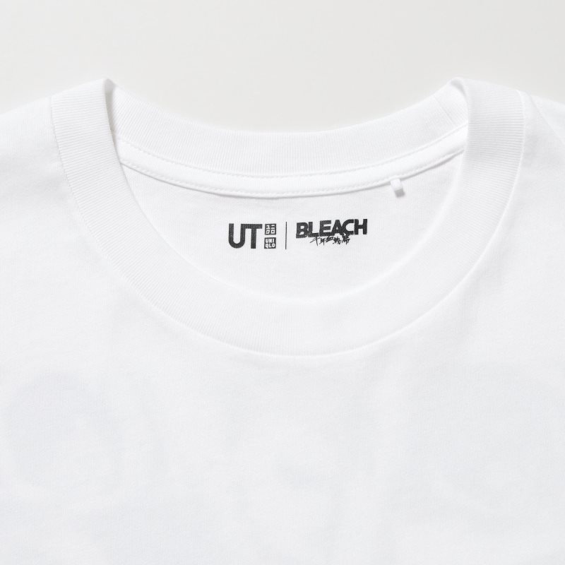 White Uniqlo Bleach: Thousand-year Blood War Ut Short-sleeve Graphic Men T Shirts | 9083187