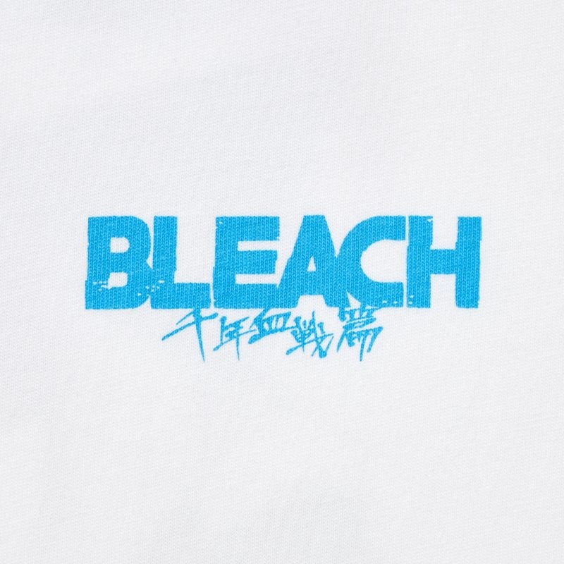 White Uniqlo Bleach: Thousand-year Blood War Ut Short-sleeve Graphic Men T Shirts | 9083187