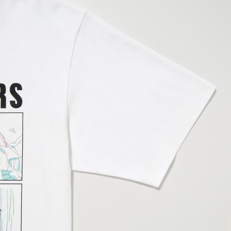 White Uniqlo Chainsaw Man × Kosuke Kawamura Short Sleeve Ut Oversized Men T Shirts | 2784133