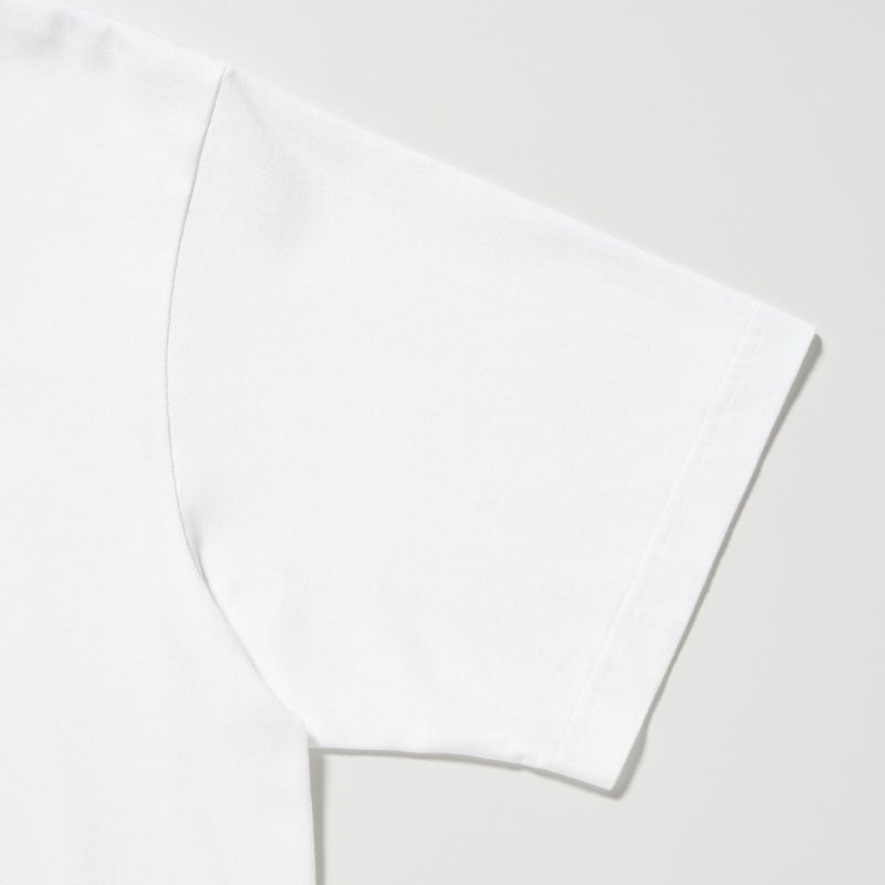 White Uniqlo Chainsaw Man × Kosuke Kawamura Short Sleeve Ut Oversized Men T Shirts | 3310935