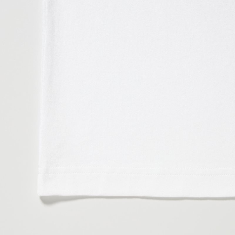 White Uniqlo Chainsaw Man × Kosuke Kawamura Short Sleeve Ut Oversized Men T Shirts | 3310935