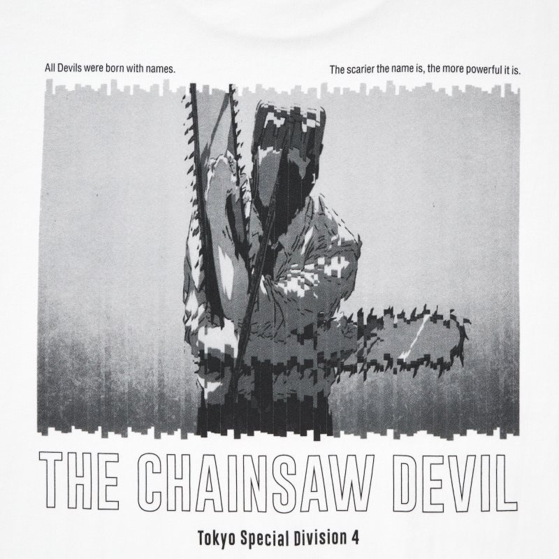White Uniqlo Chainsaw Man × Kosuke Kawamura Short Sleeve Ut Oversized Men T Shirts | 3310935