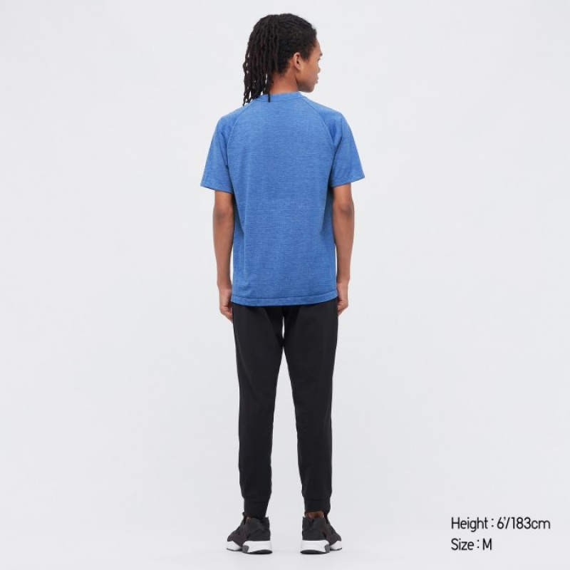 White Uniqlo DRY-EX Crew Neck Short-Sleeve Printed Women T Shirts | 7103860
