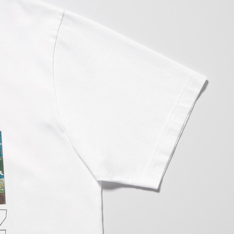 White Uniqlo Dragon Ball Ut Short-sleeve Graphic Men T Shirts | 6348898
