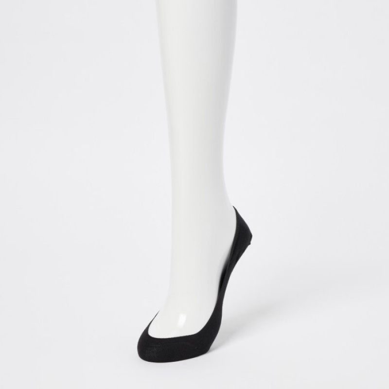 White Uniqlo Footsies 3 Pack Low Cut Women Socks | 5614908