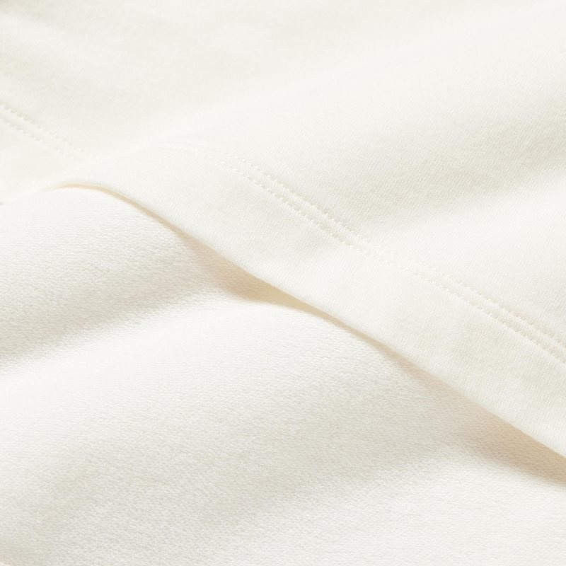 White Uniqlo Heattech Extra Warm Cotton Turtleneck Men T Shirts | 7419193