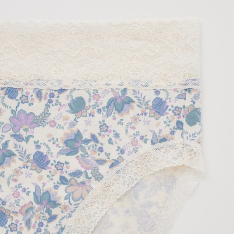 White Uniqlo High-Rise Women Briefs | 2351021