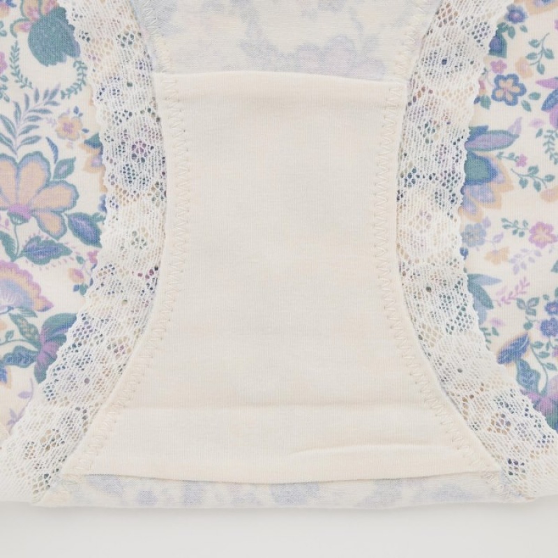 White Uniqlo High-Rise Women Briefs | 2351021