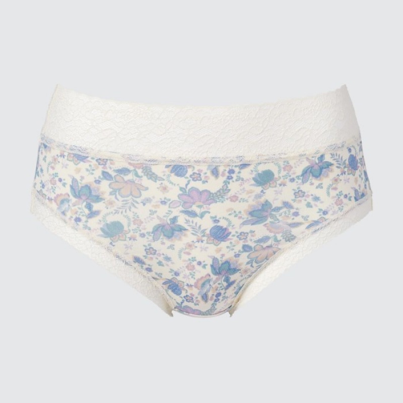 White Uniqlo High-Rise Women Briefs | 2351021